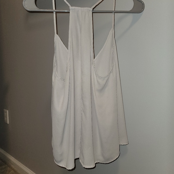 Forever 21 light grey flowy tank - Picture 3 of 3